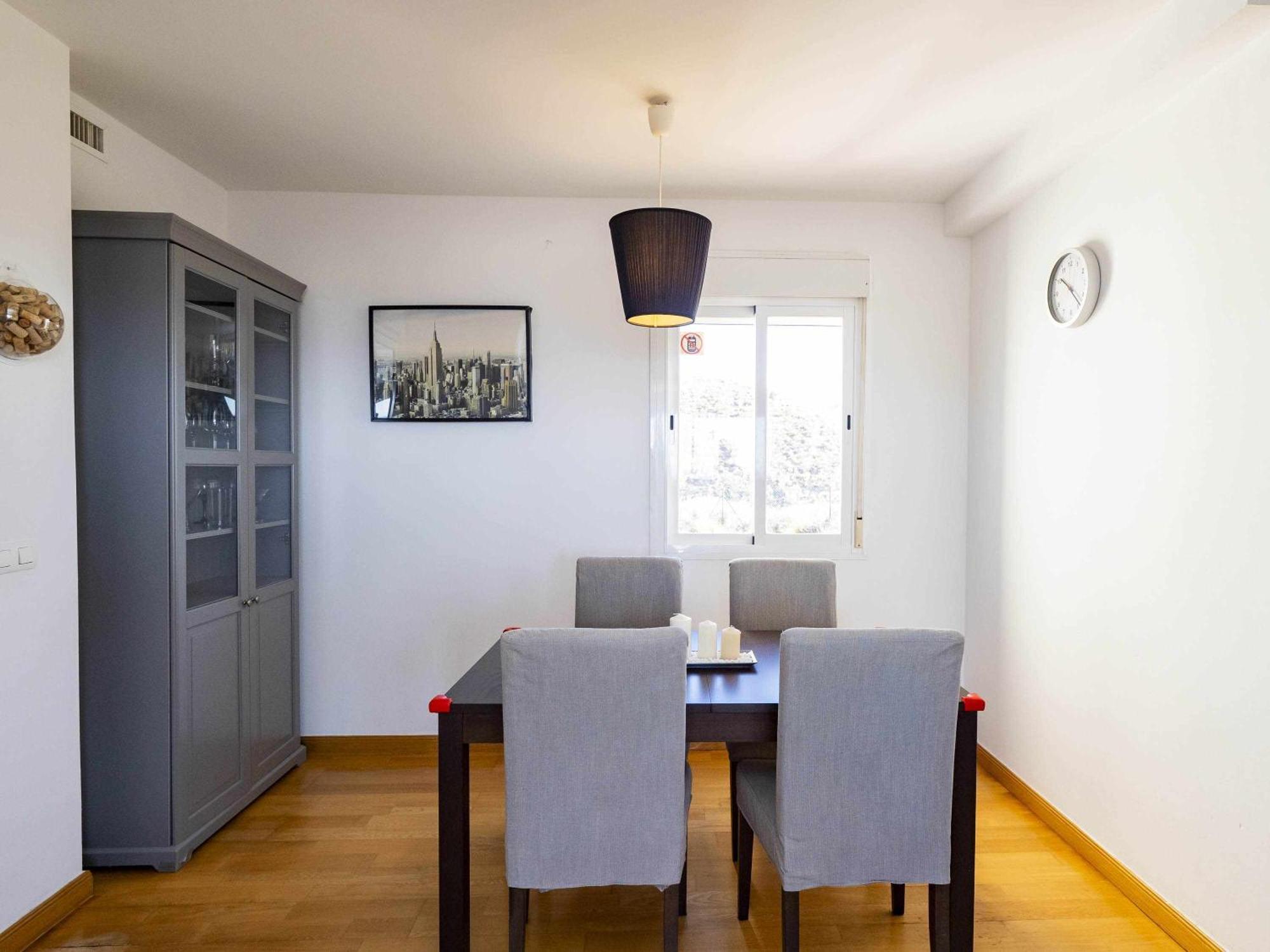Atico Con Vistas Al Mar Piscina Y Parking Apartment Malaga Luaran gambar