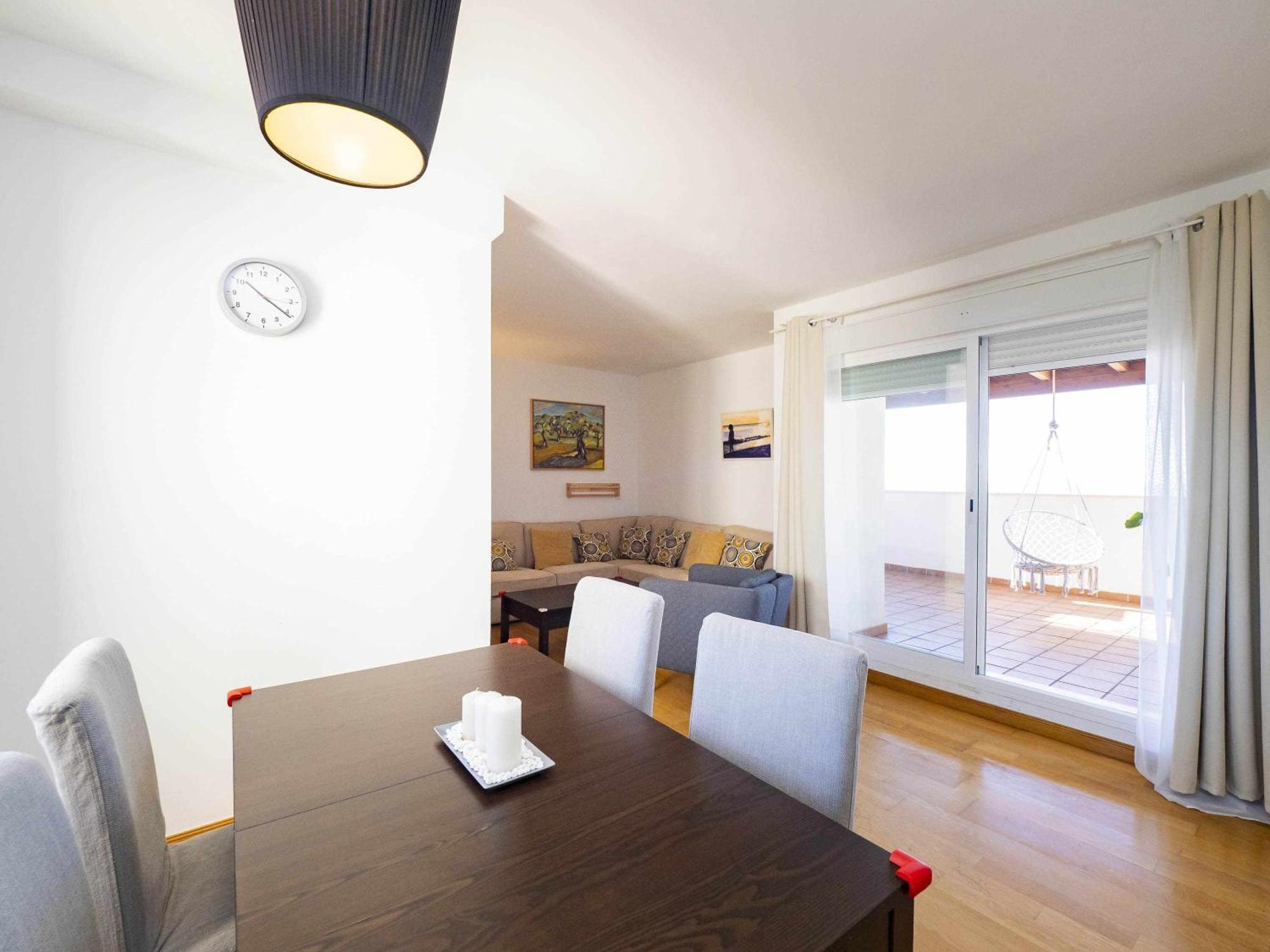 Atico Con Vistas Al Mar Piscina Y Parking Apartment Malaga Luaran gambar